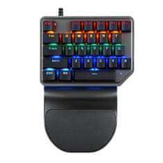 slomart mehanska tipkovnica wasd motospeed k27 rgb