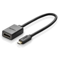 Ugreen Adapterski kabel HDMI na mikro HDMI 20 cm črn