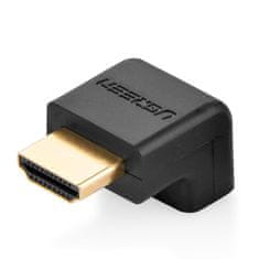 shumee Kotni vtični konektor za kabel HDMI, črn