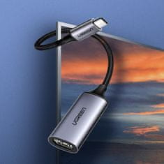 NEW Adapter USB-C na HDMI 2.0 4K 60Hz Thunderbolt 3 sive barve