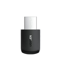 Ugreen Zunanja omrežna kartica USB - WiFi 2,4 GHz / 5 GHz 11ac AC650 - črna