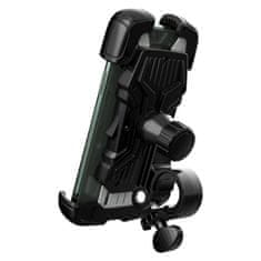 slomart wozinsky močan nosilec za telefon za krmilo kolesa, motorja, skuterja črn (wbhbk6)