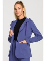 Made of Emotion Ženski blazer Damchoe M691 indigo S