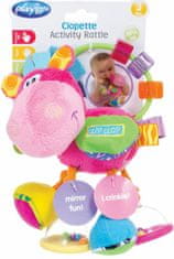 Playgro Rattle osel roza