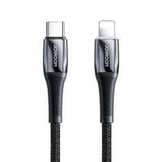 slomart joyroom kabel usb tipa c - lightning kabel za napajanje 20w 2,4a 1,2m črn (s-1224k2 black)