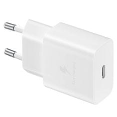 slomart Samsungov omrežni polnilec usb tipa c 15w pd afc bela (ep-t1510nwegeu)