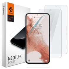 slomart hidravlična folija spigen neo flex 2-pack galaxy s22