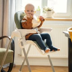 Petite&Mars Prevleka za sedež in pladenj za otroški stolček Gusto Mature Olive