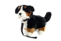 Uni-Toys Plišasti bernski planinski pes z povodcem 26 cm