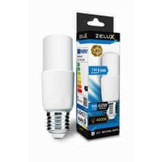 ZELUX 10x LED sijalka E27 stick 9W T37 730lm nevtralno bela 4000K