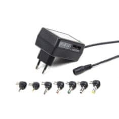 Gembird Univerzalni adapter AC-DC, 24 W