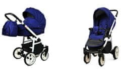 Babylux Color Lux Sailor Blue | 2v1 Kombinirani Voziček kompleti | Otroški voziček + Carrycot