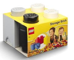 LEGO Multi-Pack škatle za shranjevanje s 3 kosi, črna, bela, siva