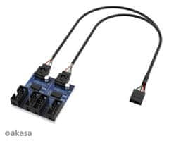 Akasa - USB 2.0 interni HUB 1-4