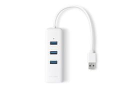 TP-Link UE330 USB 3.0 3-portno vozlišče USB in gigabitni ethernet adapter