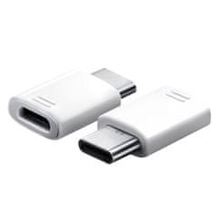 Samsung adapter Type-C/microUSB, bel (nepakiran)