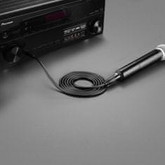 PRO Zvočni kabel mikrofonski kabel XLR (ženski) - 6,35 mm jack (moški) 5 m