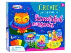 Toys Kreativna nalepka penasti mozaik SOWA ZA2127