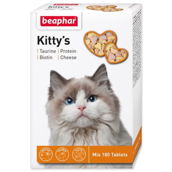 Beaphar Pochoutka Kitty´s Mix 180 tablet