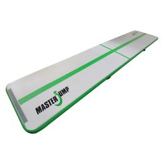 Master Sport Napihljiva podloga Airtrack 500 x 100 x 10 cm, siva, zelena