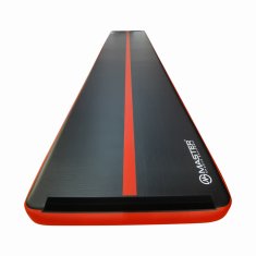 Master Sport Napihljiva podloga Airtrack 800 x 150 x 20 cm, črna, rdeča