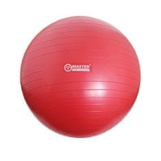 Master Sport Gimnastična žoga Super Ball premera 75 cm, rdeča