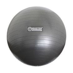 Master Sport Gimnastična žoga Super Ball premera 65 cm, siva