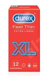  Durex kondomi, Feel Thin XL, 12/1