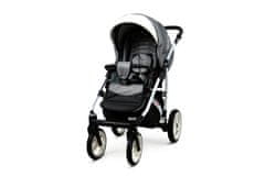 Babylux White Lux Carbon | 2v1 Kombinirani Voziček kompleti | Otroški voziček + Carrycot