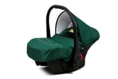 Babylux Marlux Magnetic Bottle Green | 4v1 Kombinirani Voziček kompleti | Otroški voziček + Carrycot + Avtosedežem + ISOFIX