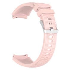 BStrap Silicone Davis pašček za Samsung Galaxy Watch 3 45mm, sand pink