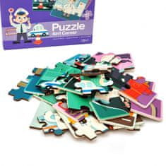 Classic world Puzzle Otroški 4 v 1 Klasični svetovni poklici