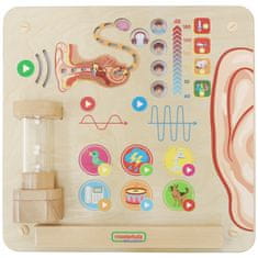 Masterkidz  Montessori Izobraževalna tabla Sense of Hearing