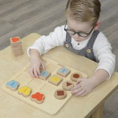 Masterkidz Montessori sestavljanka za ujemanje barv in vzorcev