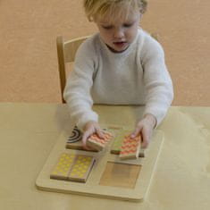 Masterkidz Dvostranske Montessori vizualne uganke na dotik