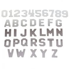 Masterkidz Dvostranska akrilna ogledala črke številke abeceda Montessori