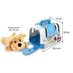 WOOPIE Little Veter Set Dog Transporter 6 el.