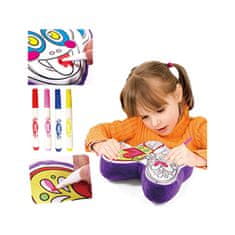 WOOPIE  ART&amp;FUN Art Set za dekleta za slikanje blazine