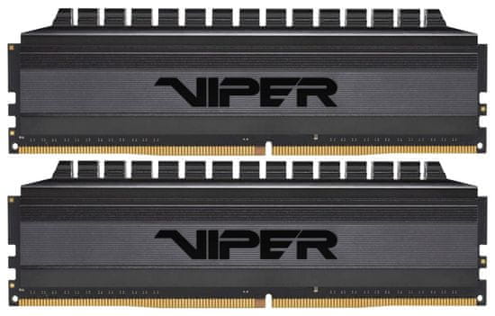 Patriot Viper 4 Blackout 8GB DDR4 3000 MHz / DIMM / CL16 / toplotni ščit / KIT 2x 4GB