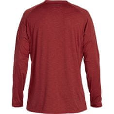 NRS Moška majica H2Core Silkweight, UV50+, dolg rokav, Vino, S