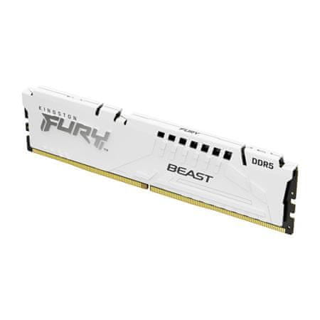 Kingston 64 GB 5200MT/s DDR5 CL36 DIMM (komplet 2) FURY Beast White EXPO
