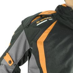 Cappa Racing Moto jakna AREZZO tekstil črno/oranžna 3XL
