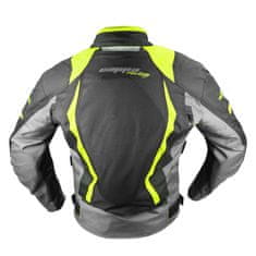 Cappa Racing Moto jakna AREZZO tekstil črno/zelena M