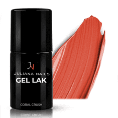 Juliana Nails Gel Lak Coral Crush oranžna No.632 6ml