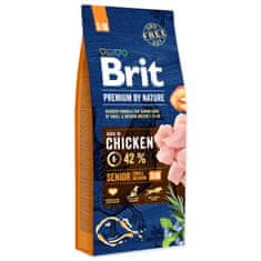 Brit BRIT Premium by Nature Senior S+M 15 kg