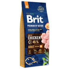 Brit BRIT Premium by Nature Adult M 15 kg