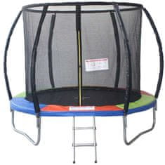trampolin z lestvijo, 244 cm (45982)