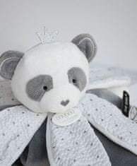 Doudou Darilni set - plišast panda ropotuljica 26 cm