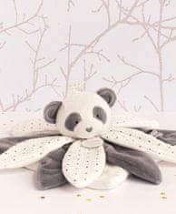 Doudou Darilni set - plišast panda ropotuljica 26 cm
