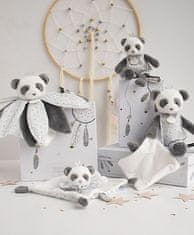 Doudou Darilni set - plišast panda ropotuljica 26 cm